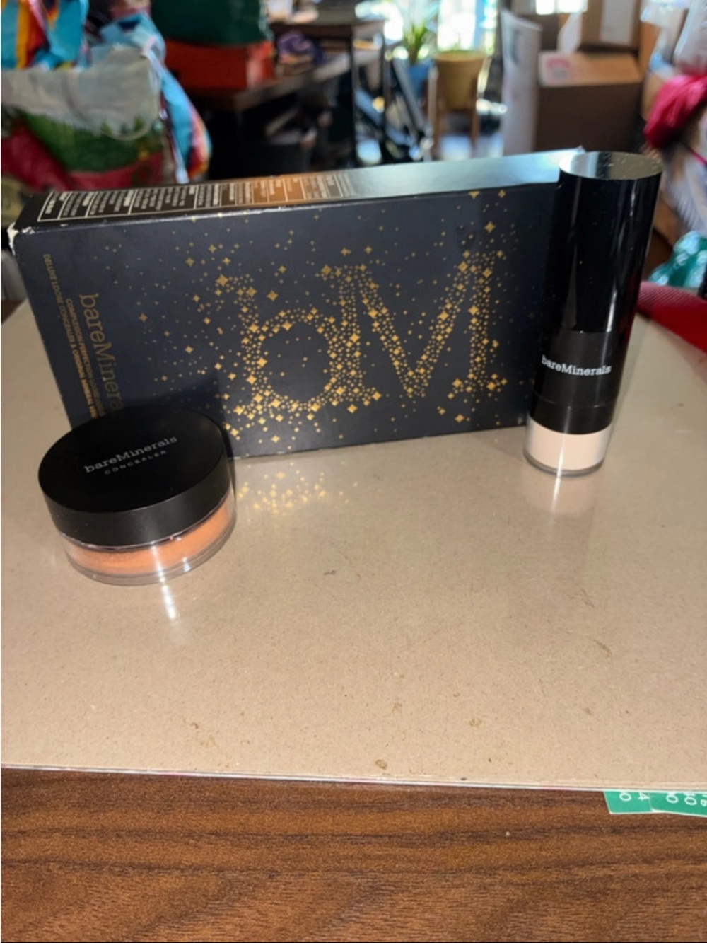 bareMinerals Peach Cream Stick & Peach Powder Concealer Duo